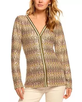 Кардиган с пайетками Kiki Ramy Brook, мультиколор