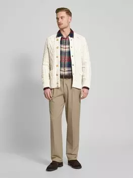 Кардиган с планкой на пуговицах Polo Ralph Lauren, экрю