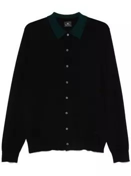 Кардиган с полосками от PS Paul Smith, черный