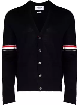 Кардиган с полосками RWB Thom Browne, черный