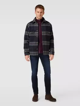 Кардиган с пришивной этикеткой модель "ГЕОРГ" McNeal, баклажан