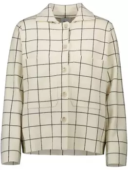 Кардиган с сетчатым узором Allude, белый