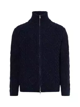 Кардиган с содержанием шерсти Gant, синий