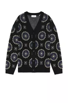 Кардиган с узором пейсли aro Les Deux, черный