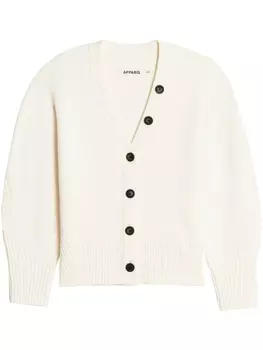 Кардиган с V-образным вырезом Apparis, бежевый