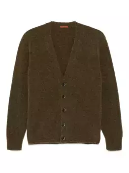 Кардиган с V-образным вырезом Barena, зеленый