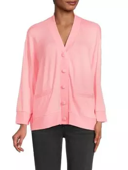 Кардиган с V-образным вырезом Lesjour!, цвет Rose