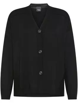 Кардиган с V-образным вырезом Marina Rinaldi, черный