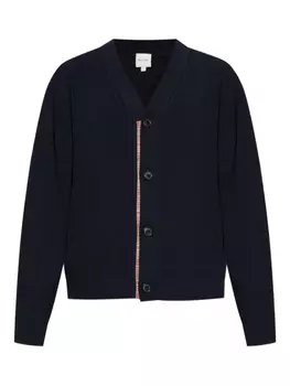 Кардиган с V-образным вырезом Paul Smith, черный