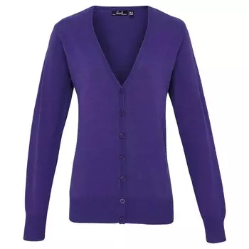 Кардиган с v-образным вырезом Premier, фиолетовый