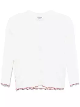 Кардиган с V-образным вырезом THOM BROWNE