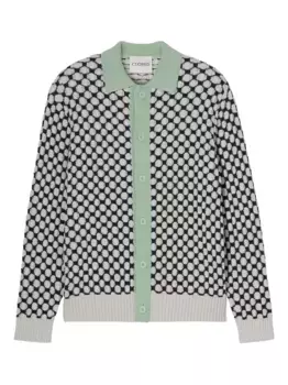 Кардиган с воротником поло Closed, черный