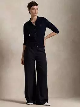 Кардиган с воротником Ralph Lauren, цвет Hunter Navy