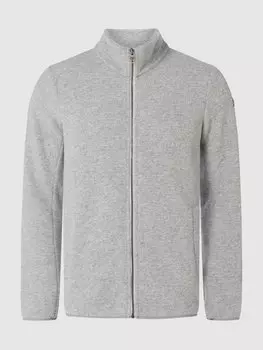 Кардиган с воротником-стойкой Colmar Originals, серебряный