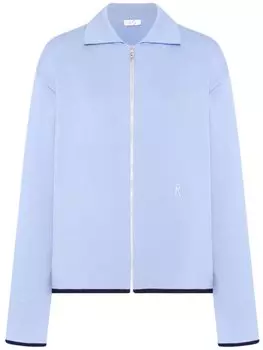 Кардиган с вышитым логотипом из коллаборации с Violet Getty Rosetta Getty, синий