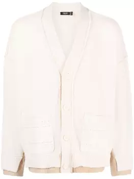 Кардиган с вышивкой FIVE CM, белый