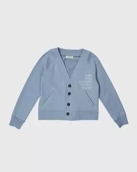 Кардиган с вышивкой Girl's Journey Golden Goose, цвет Citadel 50236