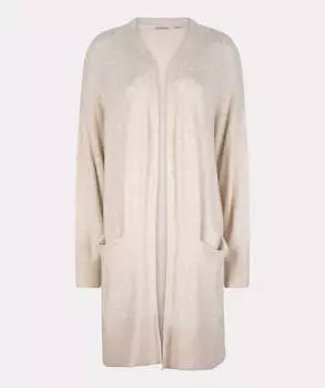 Кардиган с высокой резинкой в светло-песочном цвете ESQUALO, цвет light sand