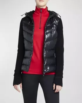 Кардиган с застежкой-молнией Puffer Moncler