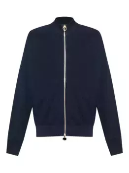 Кардиган с застежкой-молнией в рубчик Paul & Shark, синий