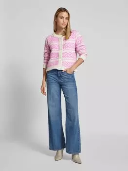 Кардиган с застежкой на пуговицы модель «Нова» LOLLYS LAUNDRY, розовый