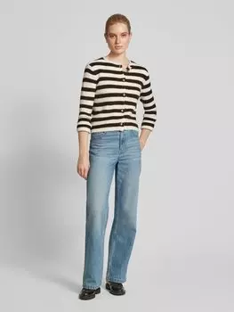 Кардиган с застежкой на пуговицы по всей длине, модель «ELIOTER» Mango, кремовый