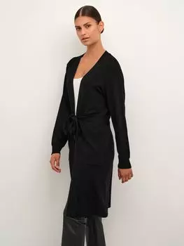 Кардиган с завязками Astrid KAFFE, черный
