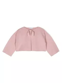 Кардиган с завязками Il Gufo, розовый