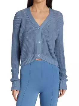 Кардиган Sablyn Tati из смесового шелка, cielo
