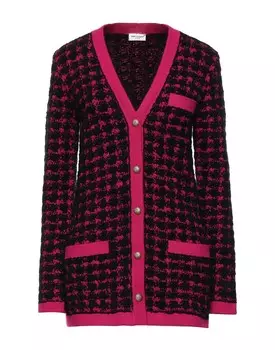 Кардиган Saint Laurent, фуксия