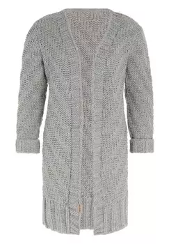 Кардиган SALLY Knit Factory, серый