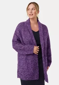 Кардиган Samoon, фиолетовый