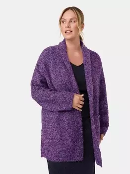Кардиган Samoon, фиолетовый