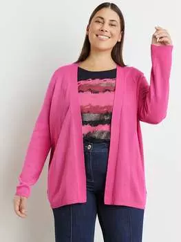 Кардиган SAMOON, розовый