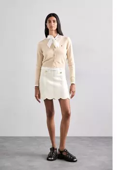 Кардиган sandro, бежевый