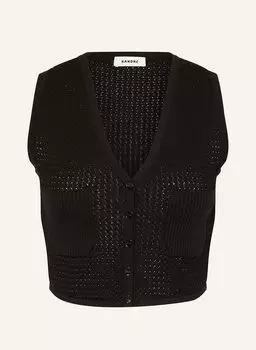 Кардиган Sandro, черный