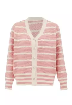 Кардиган SANIKA Knit Cardigan, розовый