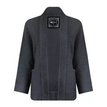 Кардиган "сантош" короткий крой Weird Fish, синий