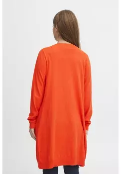 Кардиган SARA LONG PULZ, красный