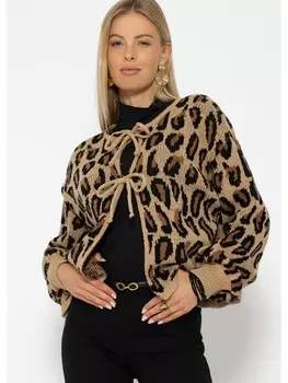 Кардиган SASSYCLASSY, бежевый