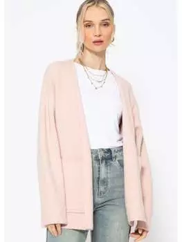 Кардиган SASSYCLASSY Cardigan mit Taschen, розовый