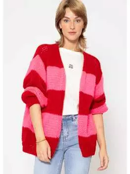 Кардиган SASSYCLASSY, цвет rot, pink
