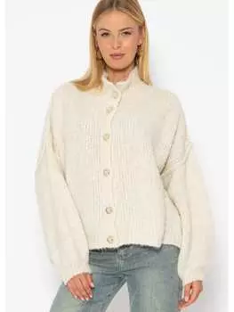 Кардиган SASSYCLASSY Oversize Cardigan, белый