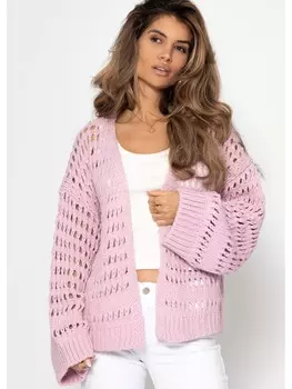 Кардиган SASSYCLASSY, розовый