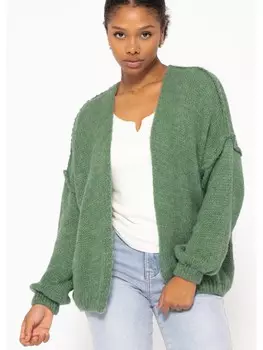 Кардиган SASSYCLASSY, зеленый