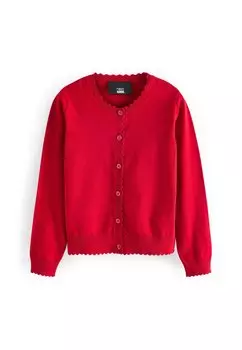 Кардиган Scalloped Edge School Next, ред