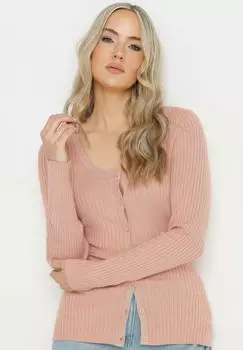 Кардиган SCALLOPED HEMLINE Long Tall Sally, розовый