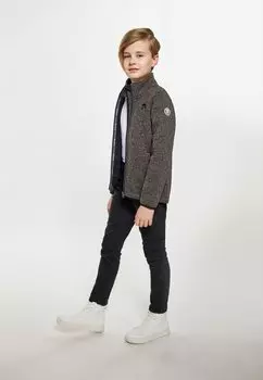 Кардиган Schmuddelwedda, серый меланж