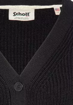 Кардиган Schott, черный