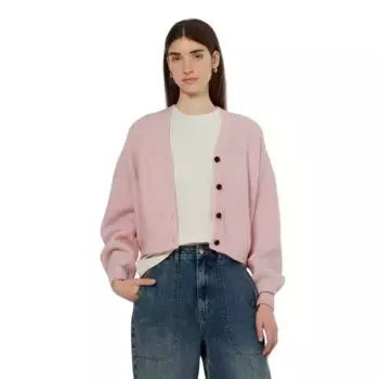 Кардиган Scotch & Soda Fuzzy, розовый